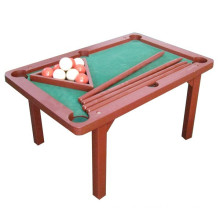 Children high quality wooden snooker table toy